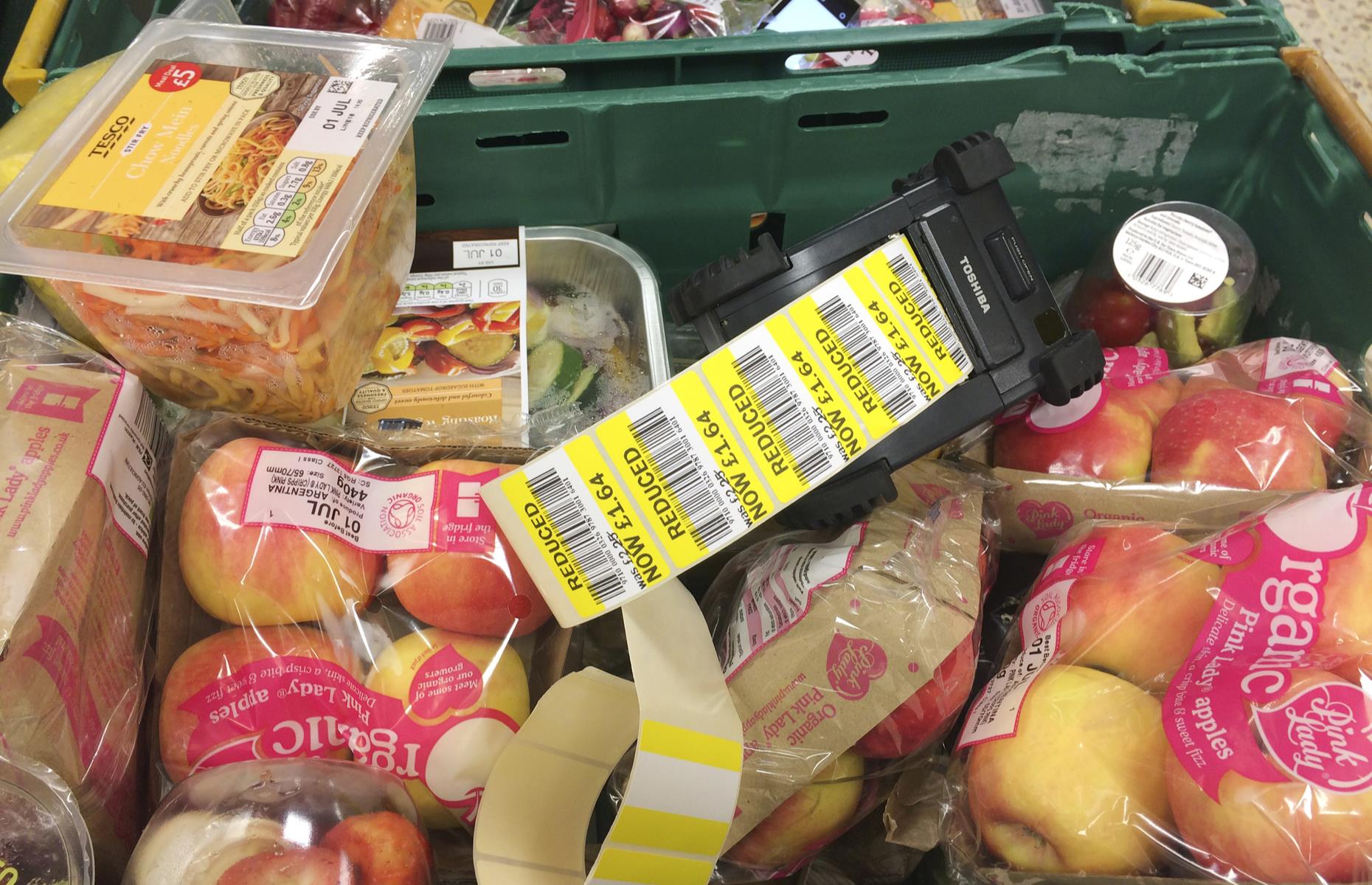 Shop later in the day for reduced goods